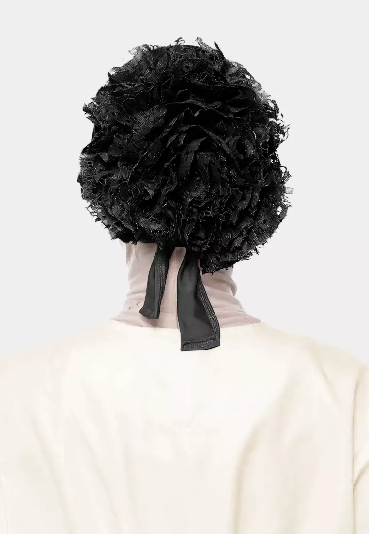 Ciput Hijab Brukat Inner Turkey Brocade - Midnight