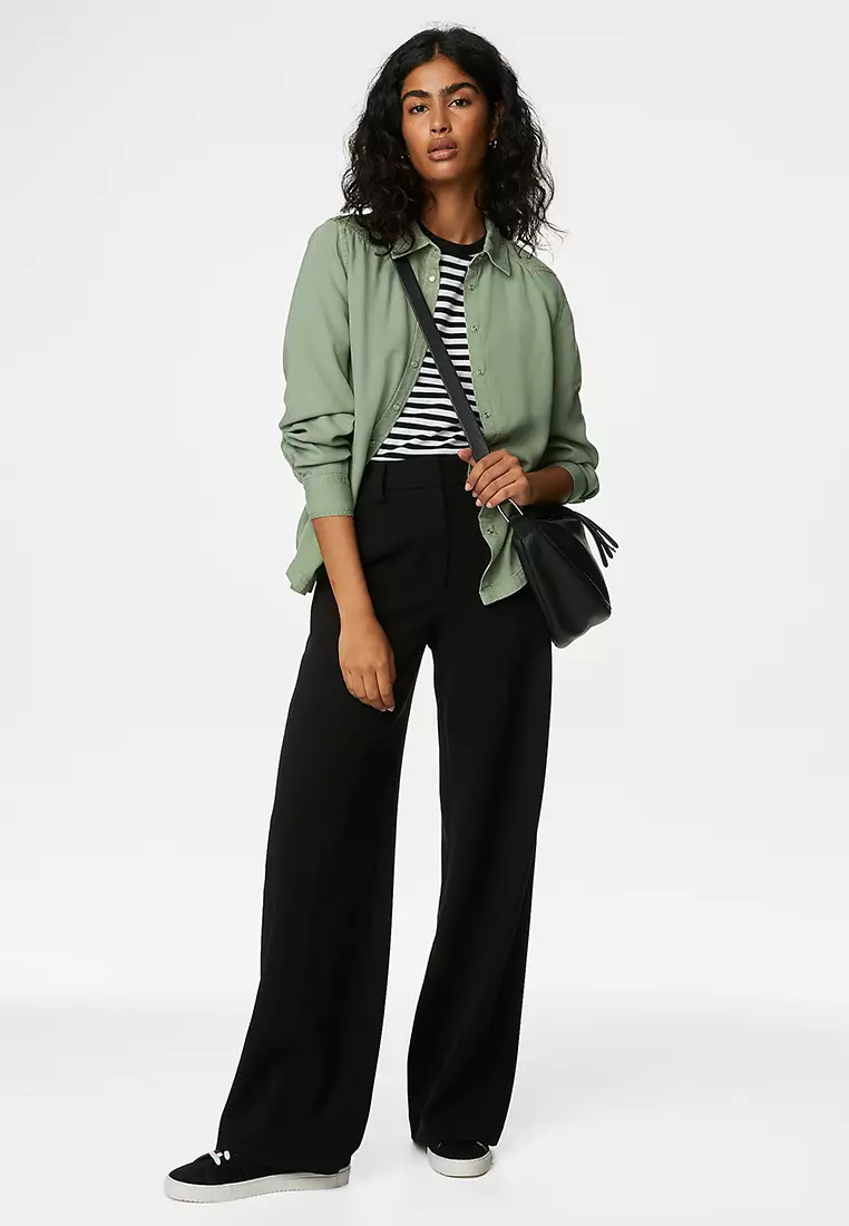 Pure Lyocell™ Collared Shirt