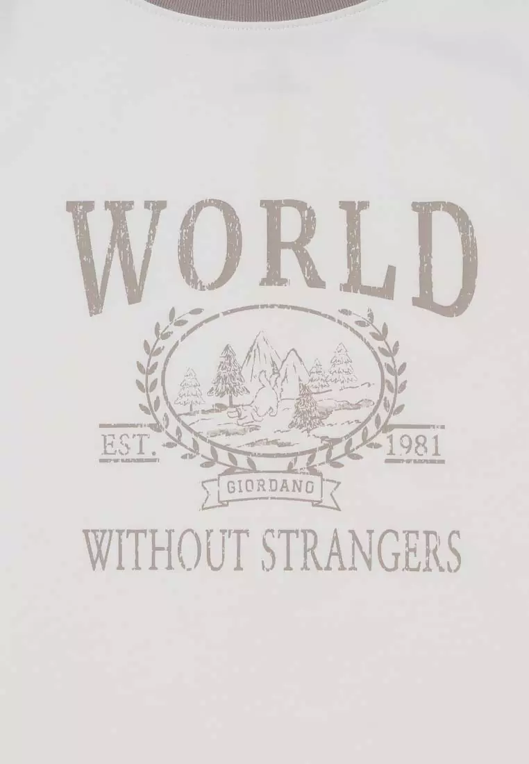 Women's WWS Boyfriend Fit Printed Tee