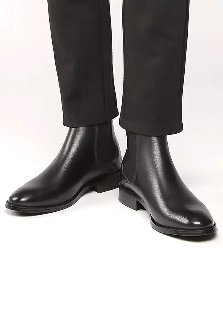 Full-grain Suede Chelsea boots