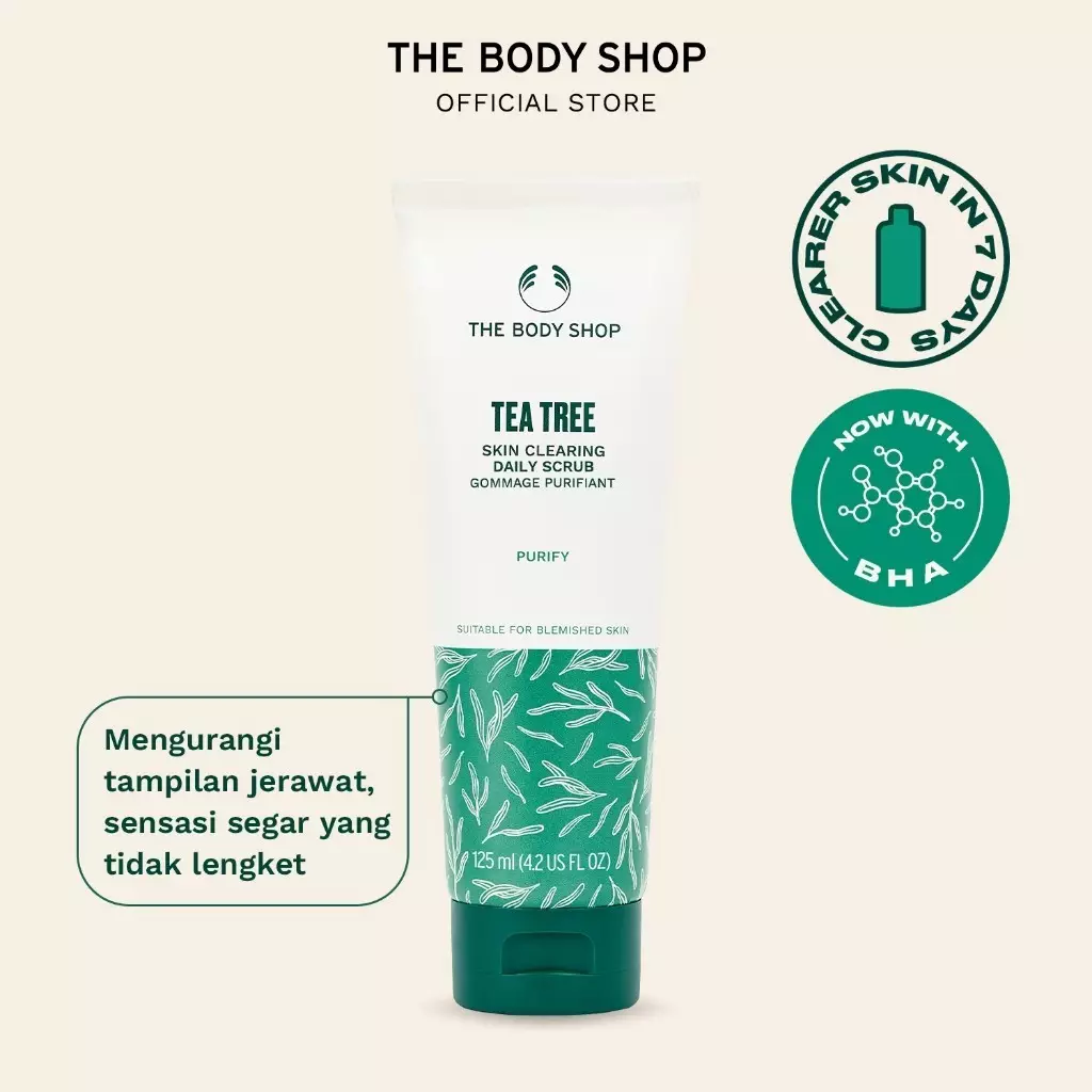Tea Tree Skin Clearing Daily Scrub 125ml