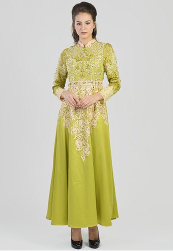 Jual BIBIQ Bibiq Gamis  Brokat Satin Original ZALORA  
