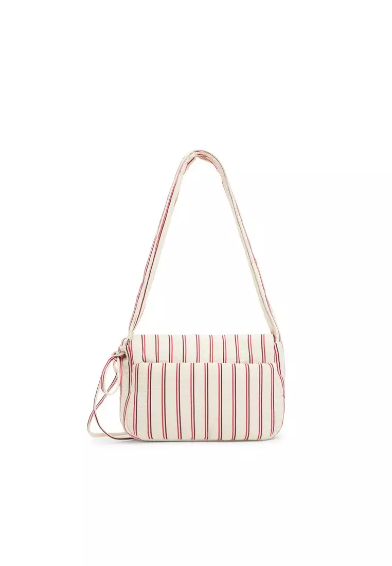 Tracey Puffy Plush Bow Crossbody