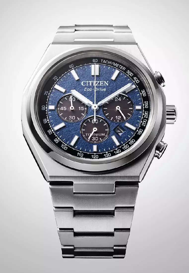 Buy Citizen Citizen Zenshin Eco-Drive Chronograph Super Titanium