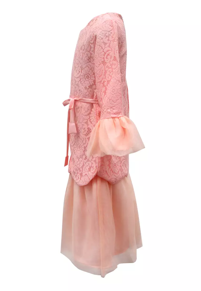 Two Mix Gamis Anak Perempuan / Pakaian Muslim Anak Cewek 4147