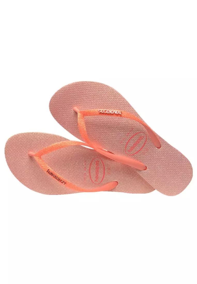 Havaianas slim glitter rosa online