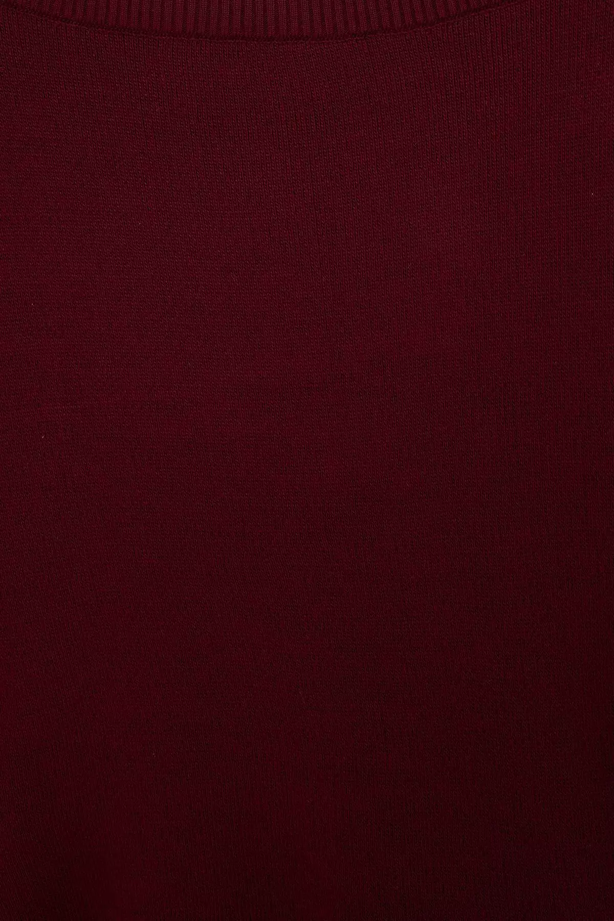 Burgundy Boat Neck Sweater-Pants Knitwear Bottom - Top Set Twoaw26Au00043