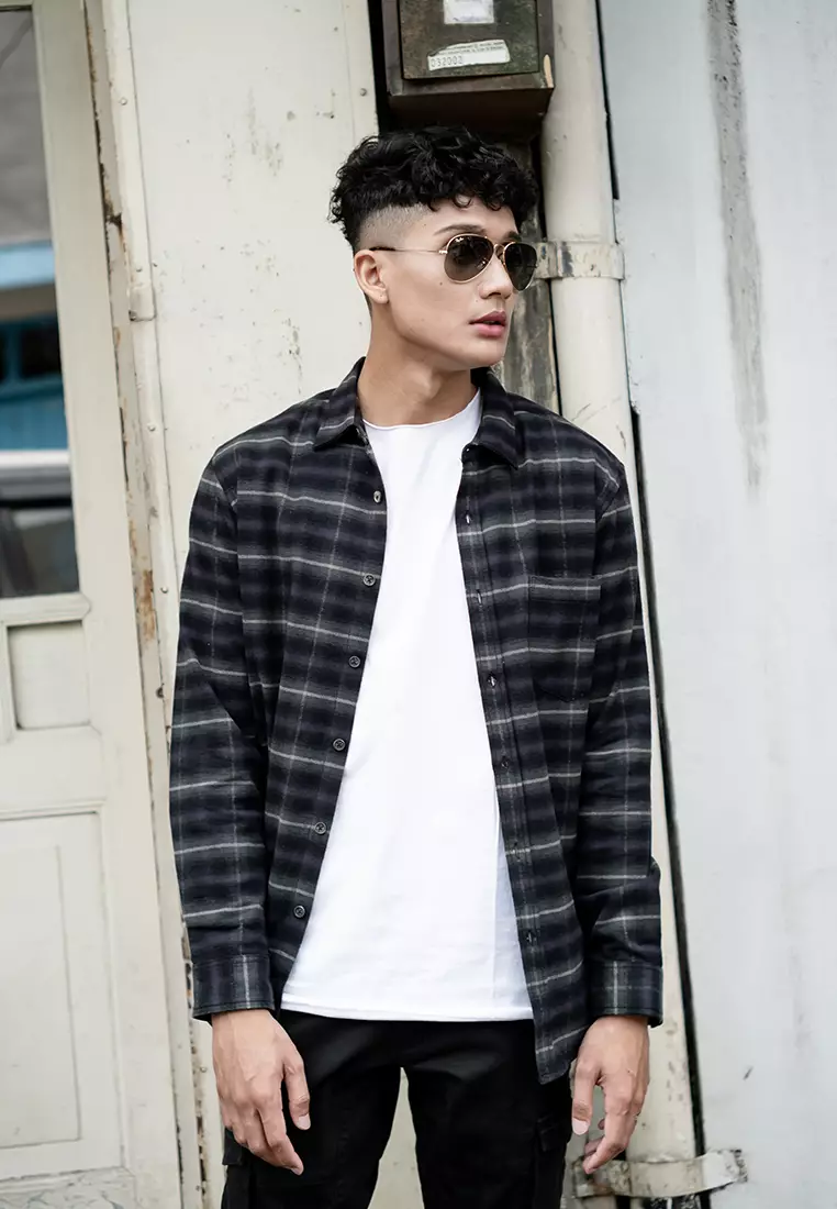 OXCON VETERANO Shadow Flannel Extra Comfort Deep Purple