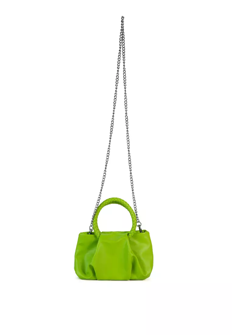 lime green bag