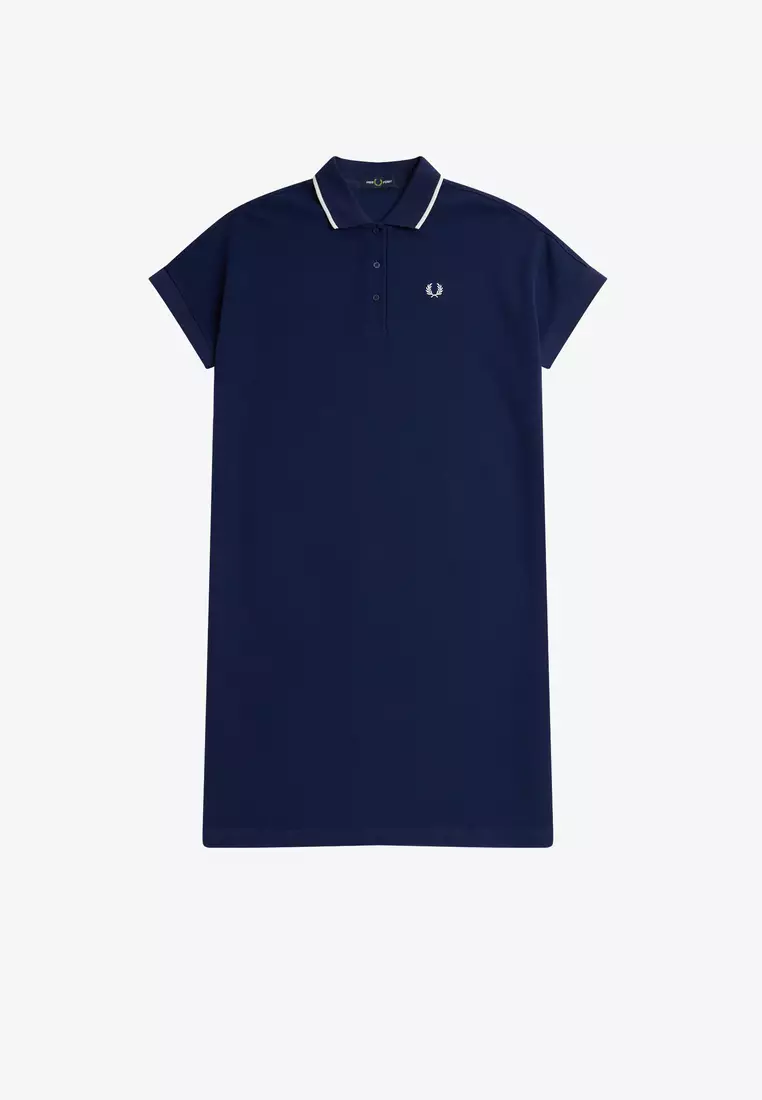Buy Fred Perry Fred Perry D5172 Tipped Pique Dress (French Navy