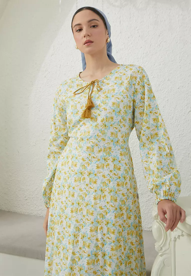 Jual EXPAND Fasyara Dress Original 2026 | ZALORA Indonesia