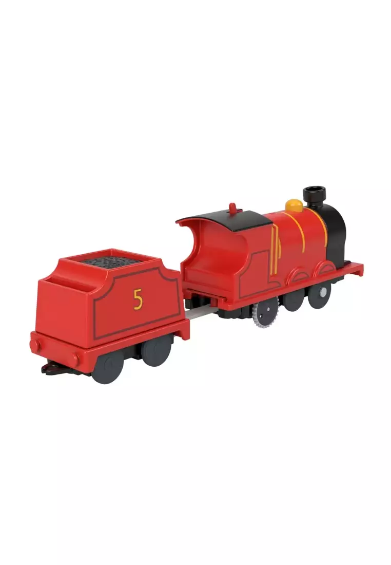 Motorized Large Die-Cast Toy Train Engine - James