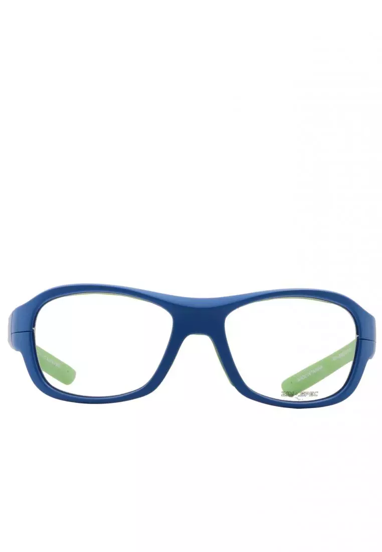 Sports Goggles Basketball Tennis Safety Protective Eyewear 0021 C1 (BLUE/GRN)