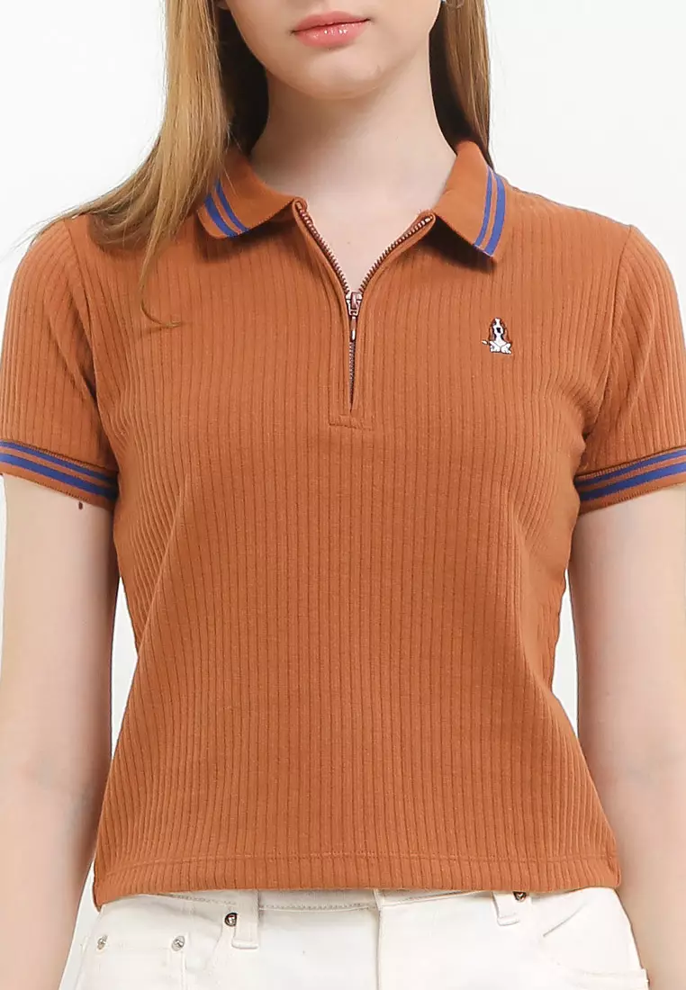 Sersi Polo Zipped Polo Shirt