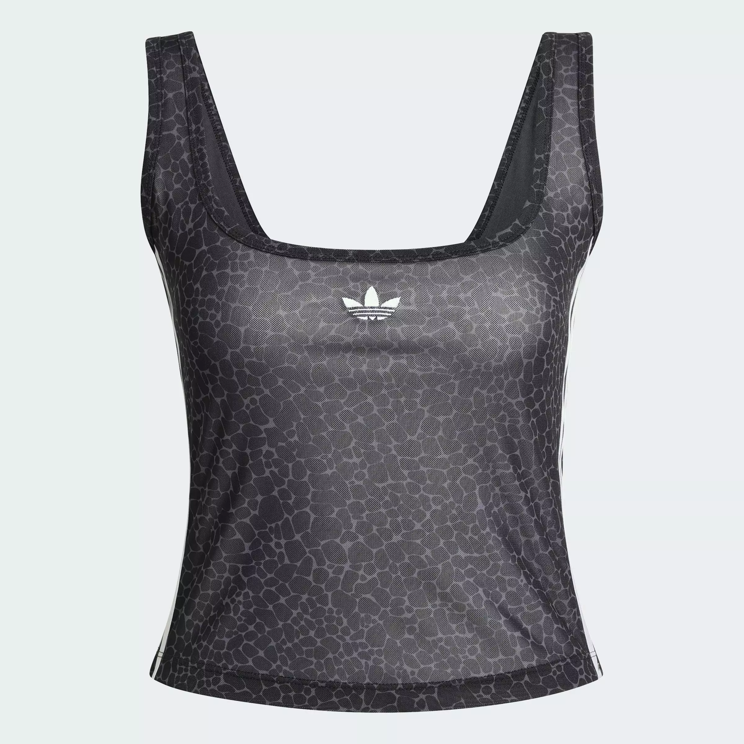 Lifestyle AOP TANK TOP Women Black KD2838