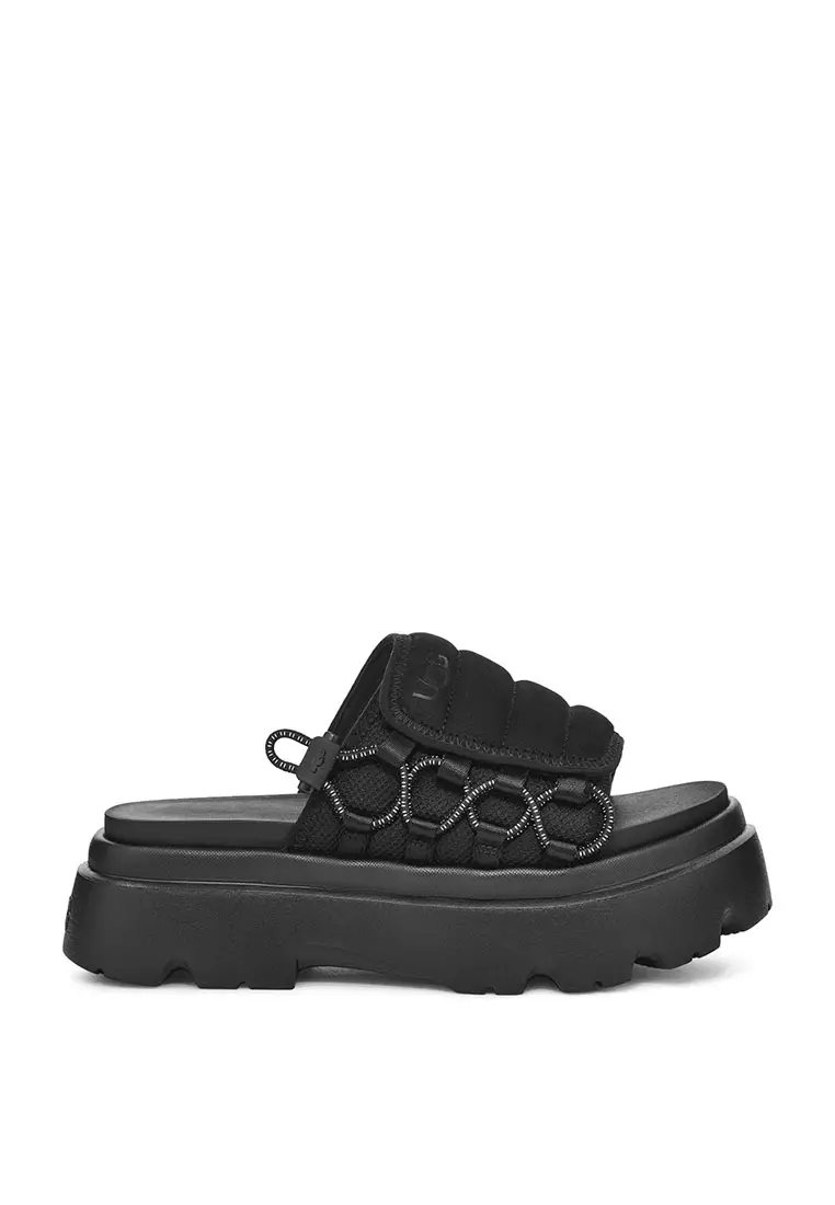 Discount on Ugg  shoes - SKU: Ugg Women's Callie Sandal - Black (1152697-Blk)