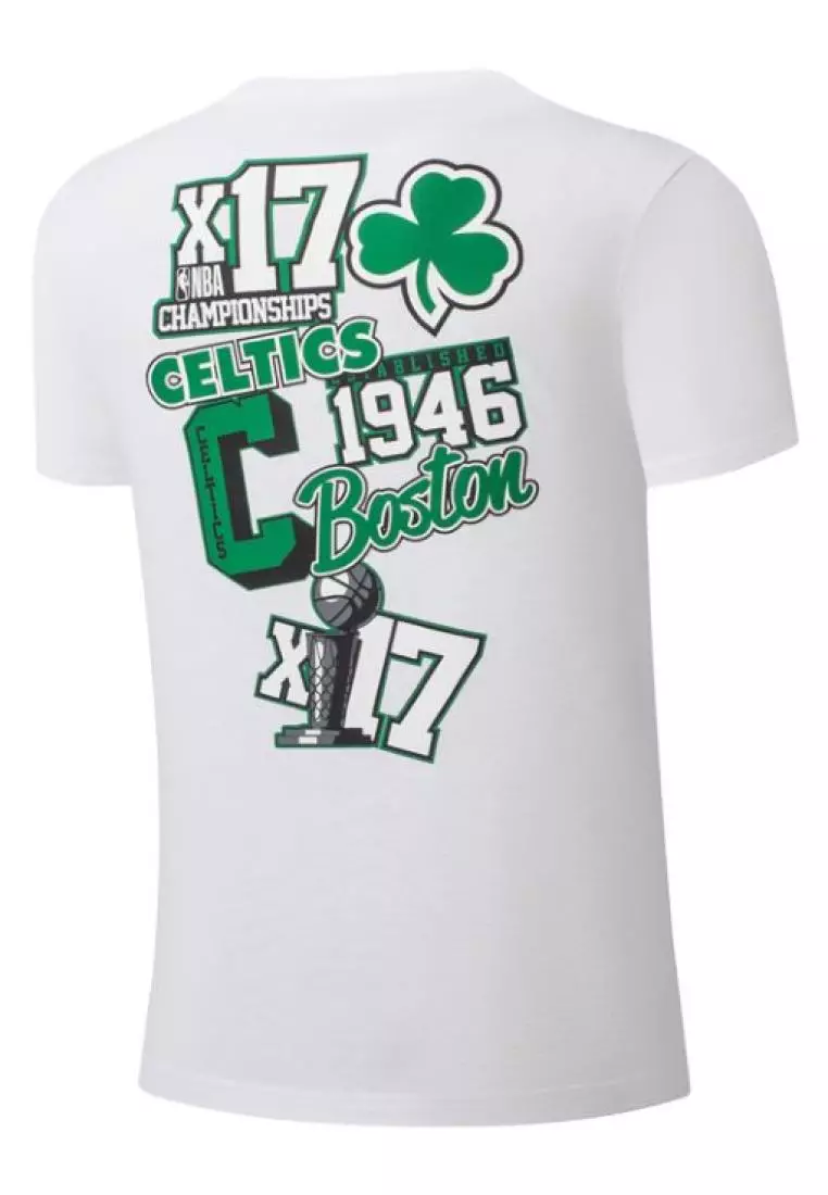 Boston Celtics Badges Madness Mens T-Shirt  [C]