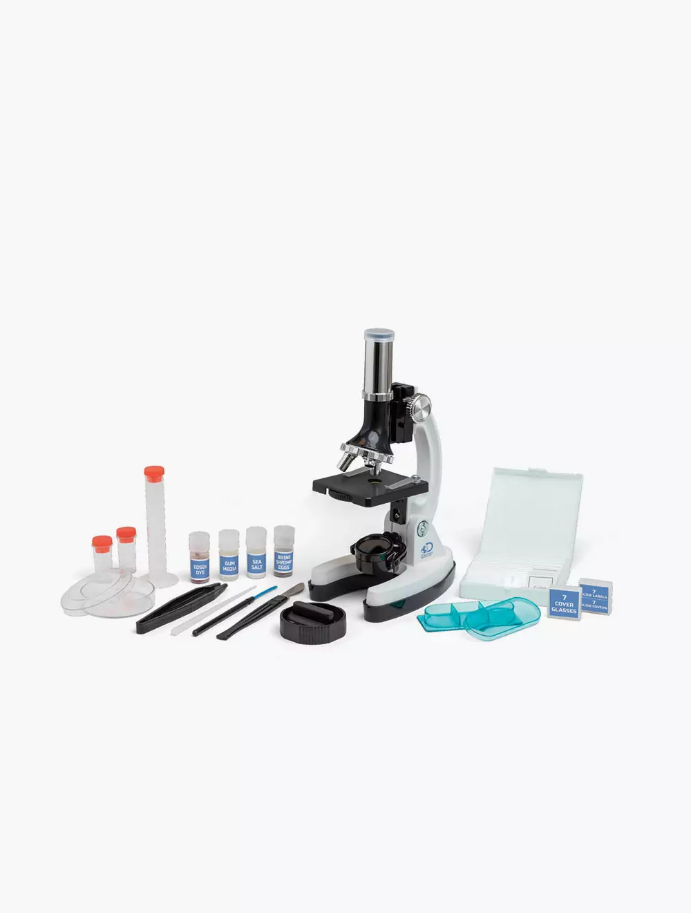 Discovery Mindblown Kids Microscope Kit 48 Pcs - DCN1423005521 - Multicolor