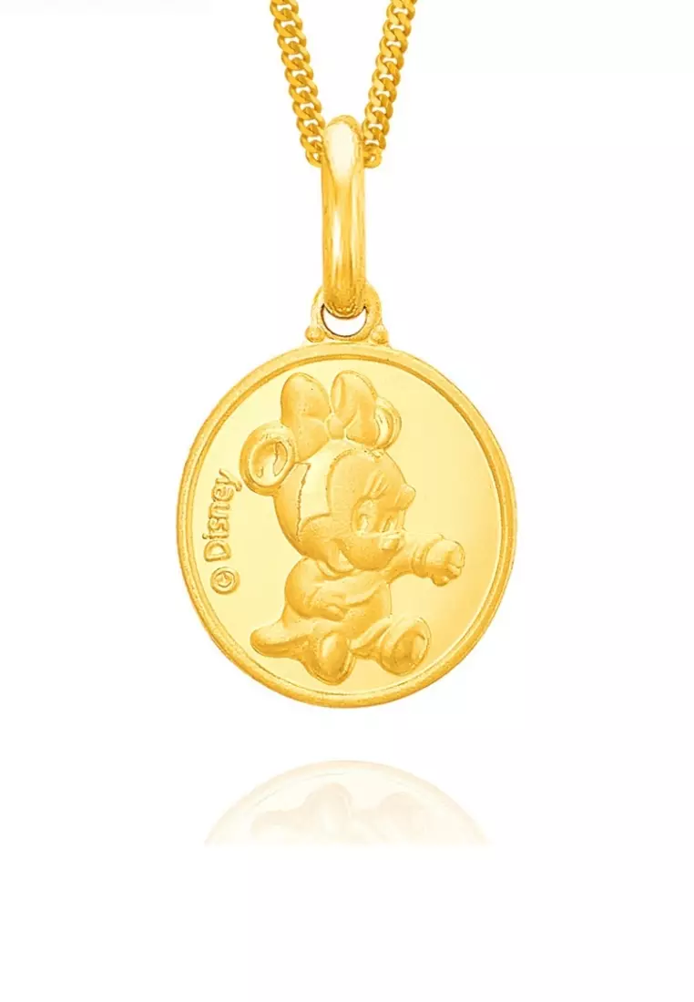 Poh Kong Mickey Pendant POH KONG 916/22K Disney Mickey Ice Cream