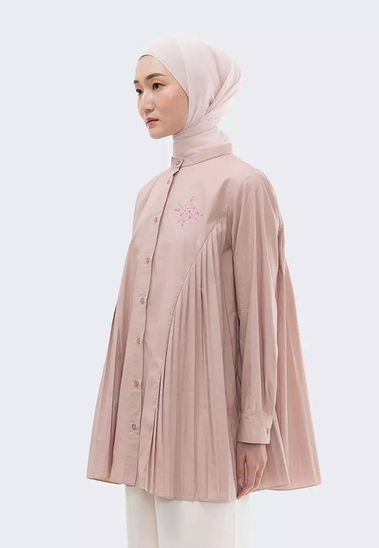 Ria Miranda Dusty Pink Xiana Shirt