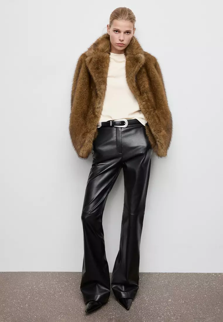 Draped Boat-Neck Blouse