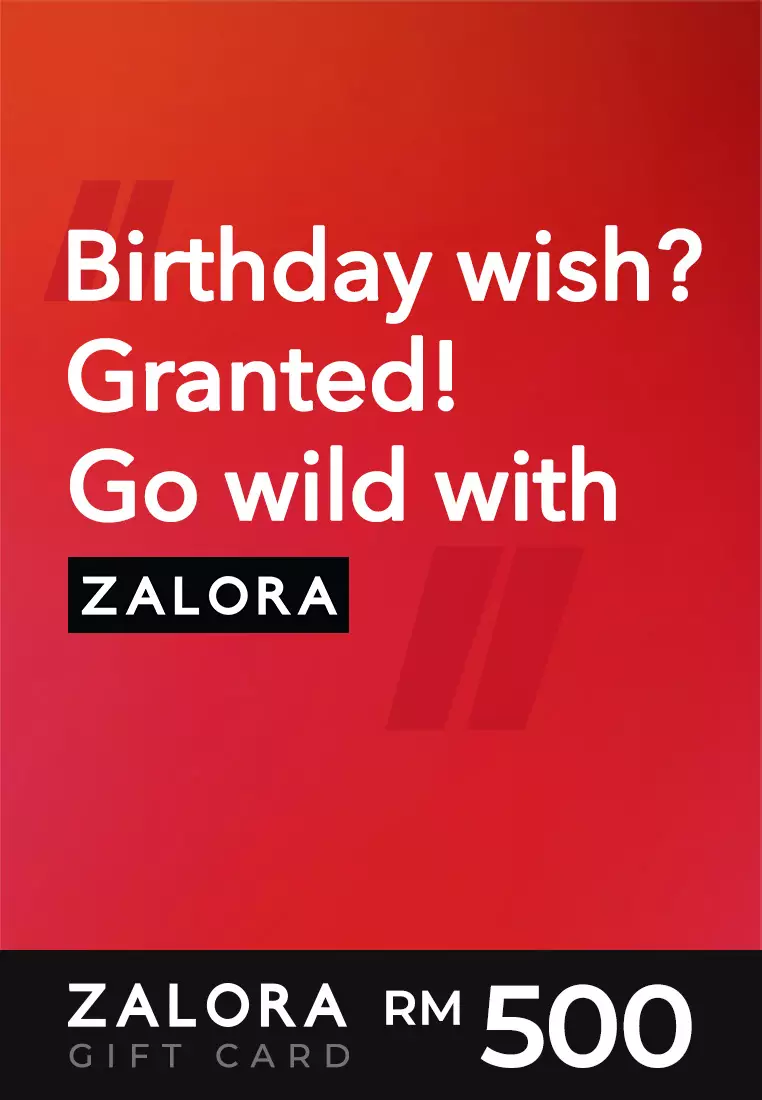 ZALORA E-Gift Voucher RM500 - Birthday
