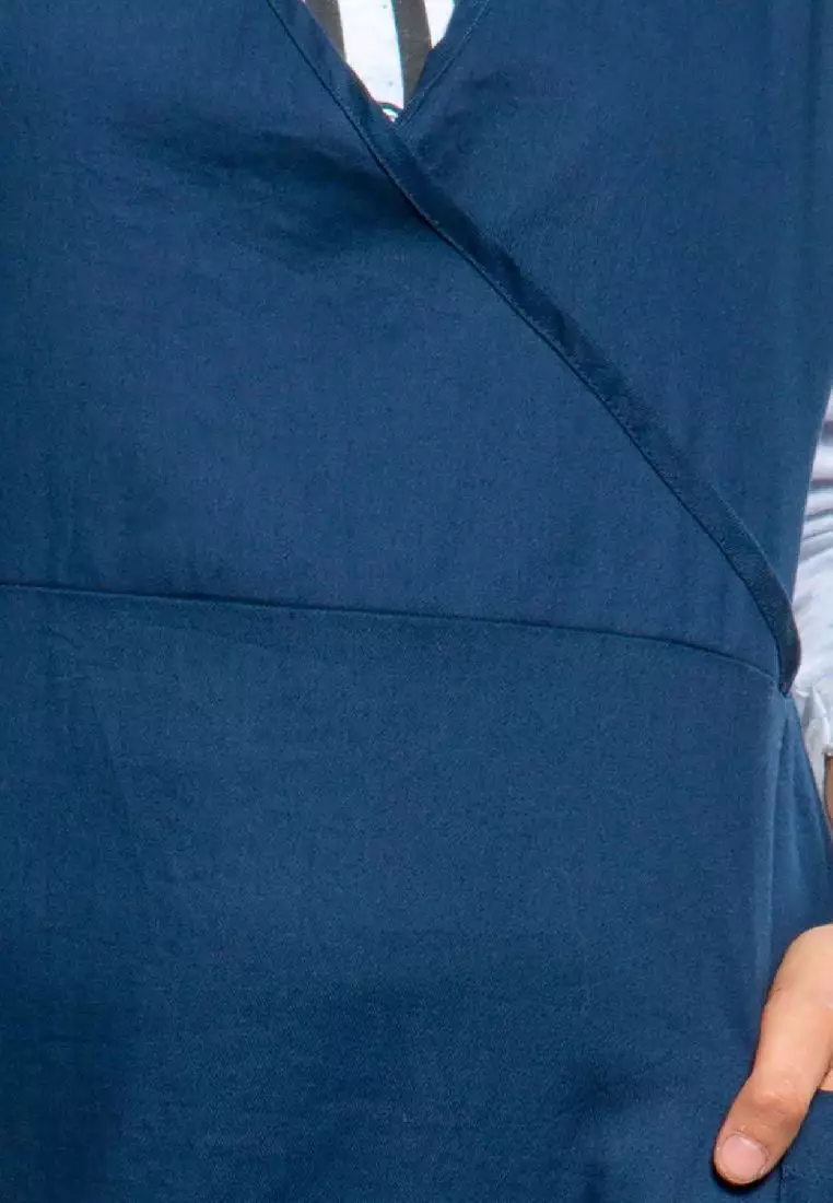 Wiliya Navy Overall Skirt