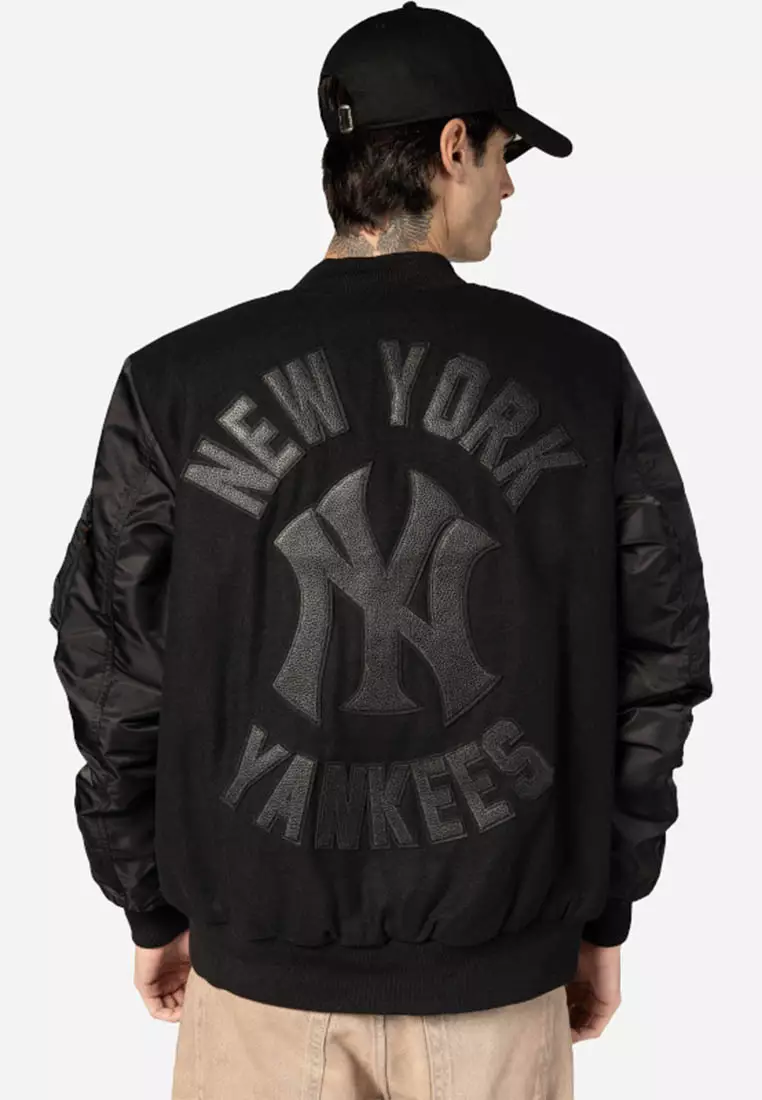 New York Yankees MLB Alpha Industries MA1 F3 E1369BC26 Black Jacket