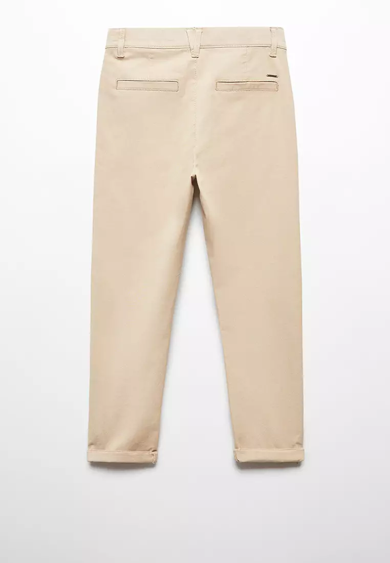 Pantalon chino mango on sale