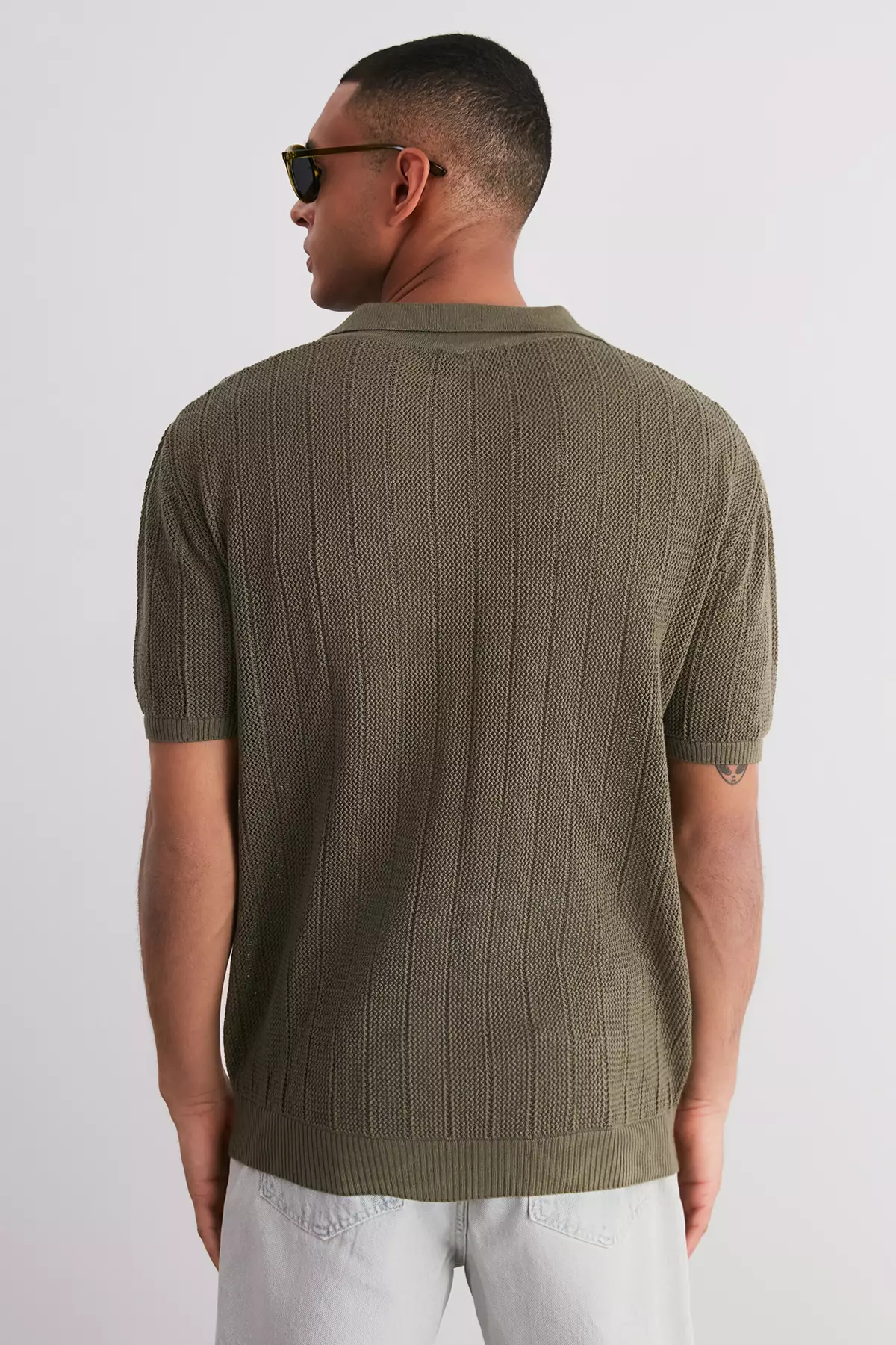 Knitted Polo Shirt
