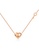 Air Jewellery gold Luxurious Layla Heart Necklace In Rose Gold 33AA3AC78BDE7EGS_1