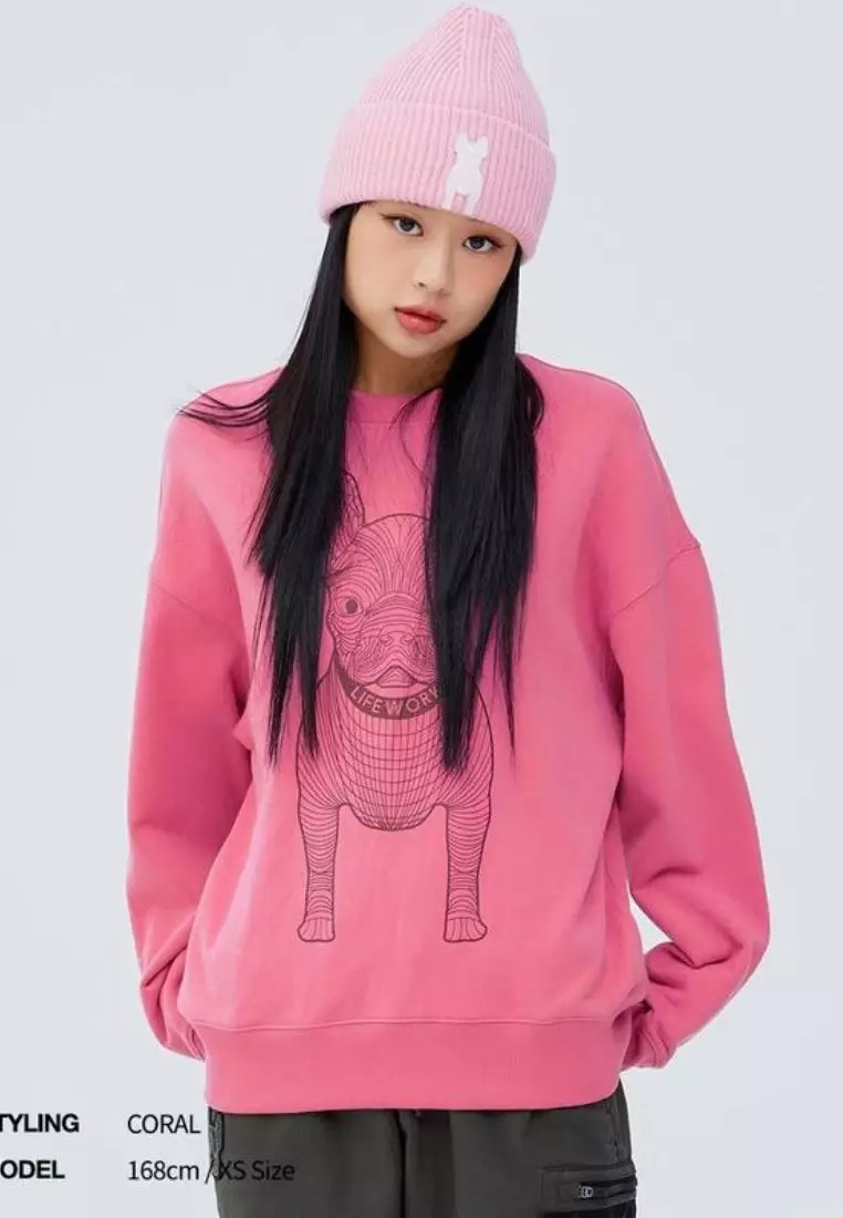 Big Radog Sweatshirt Coral