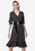 Trendyol black Floral Button Dress EE6A8AA9929E57GS_1
