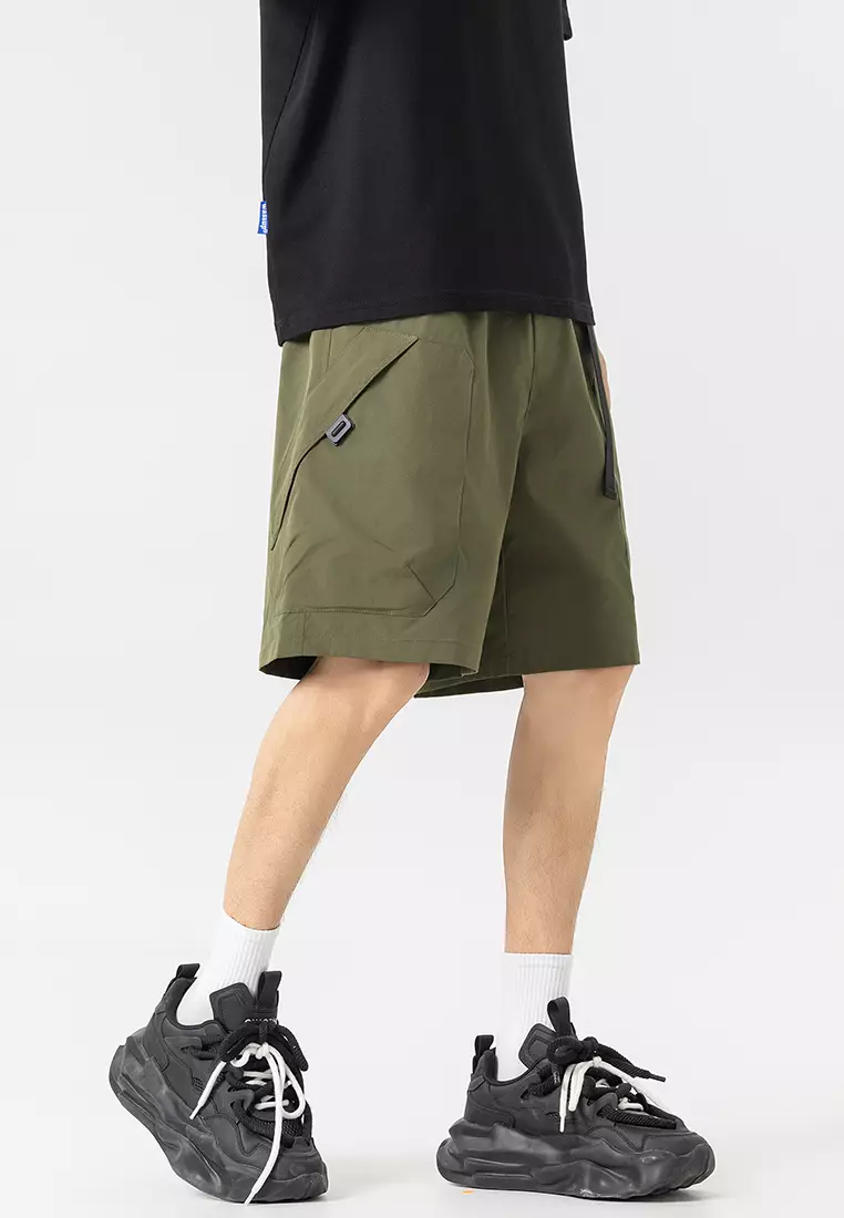 Multi-Pocket Functional Cargo Shorts GJL-B7003