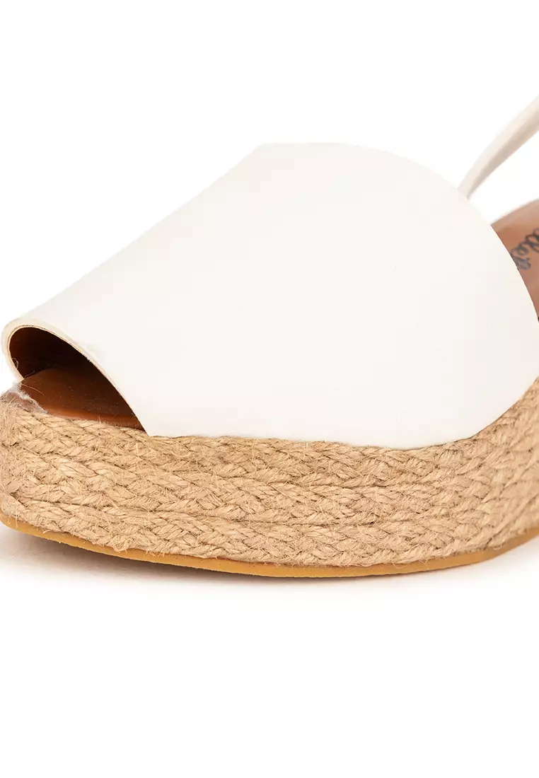 Sling Back Wedge Sandals