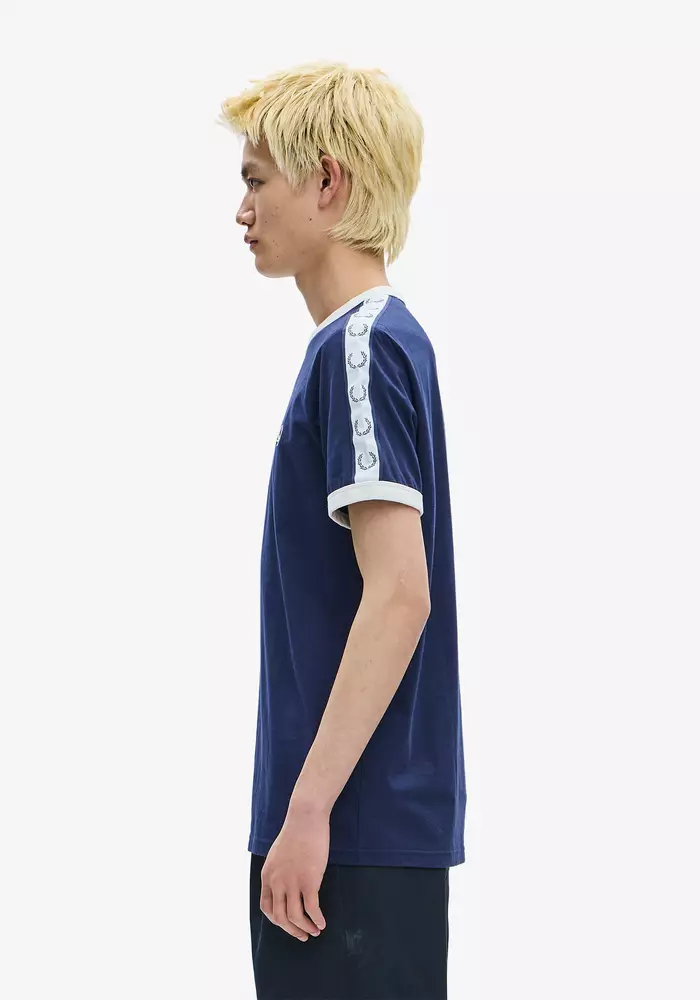 fred perry ringer t shirt white