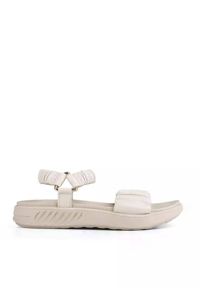 Malfa Sporty Sandals Cream