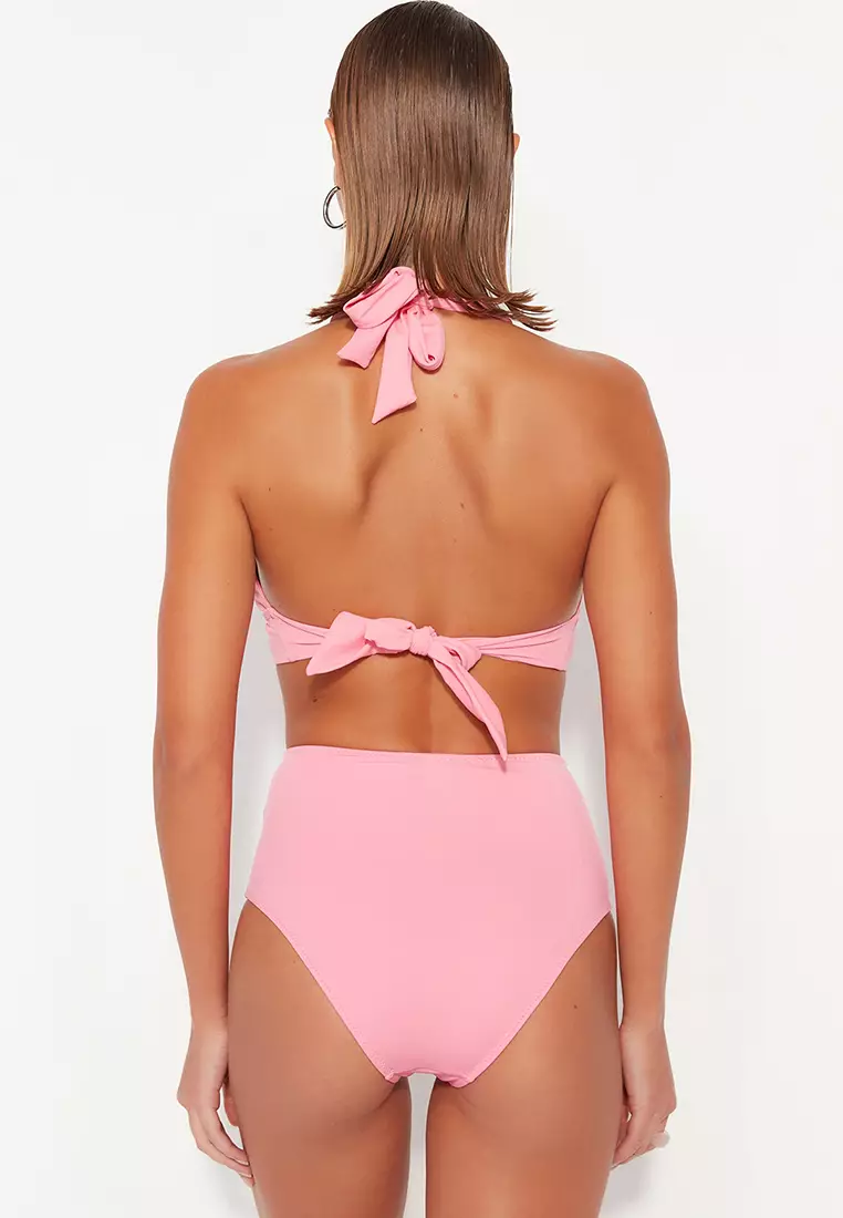Cut Out/Window High Waist Regular Core Bikini Bottom