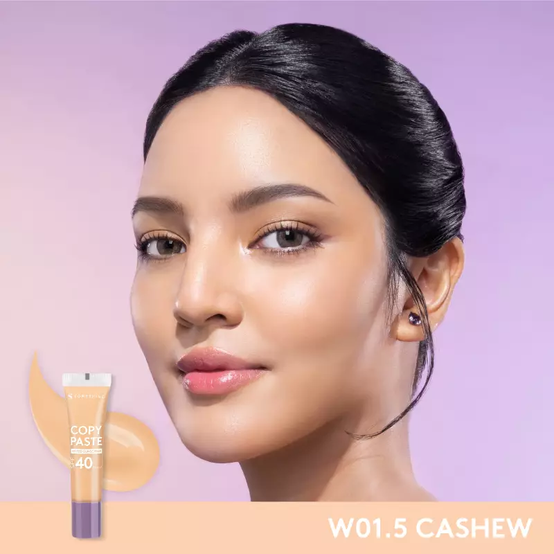 SOMETHINC Copy Paste Tinted Sunscreen SPF 40 PA++++ - W01.5 CASHEW