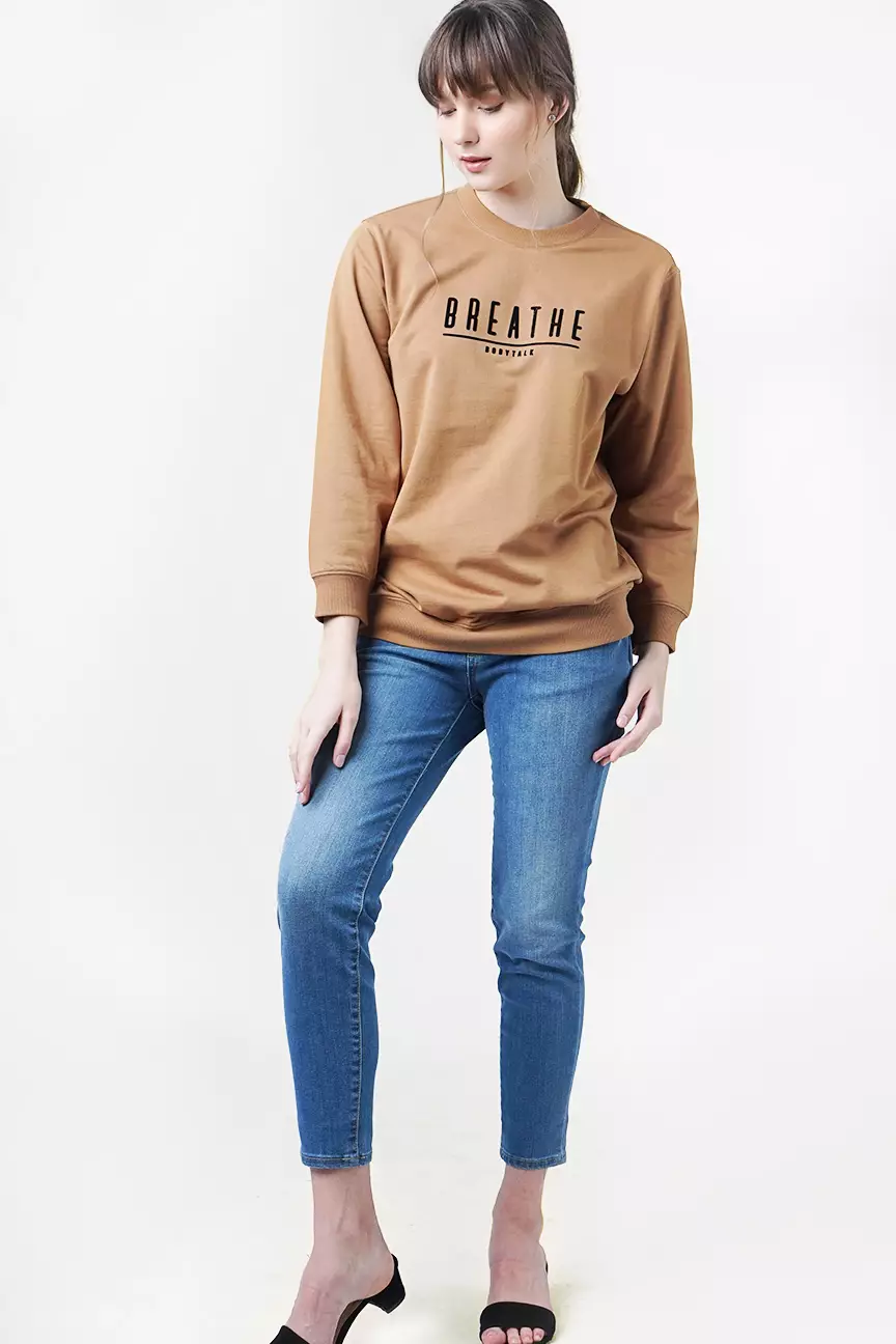 Sweater Wanita Matthea Cream