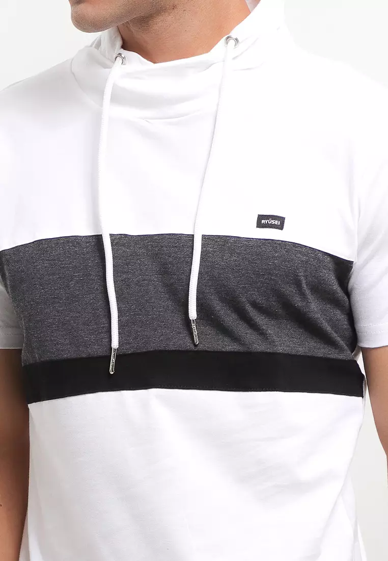 Ryusei Kaos Turtleneck Pria Nandito Shin CMB White