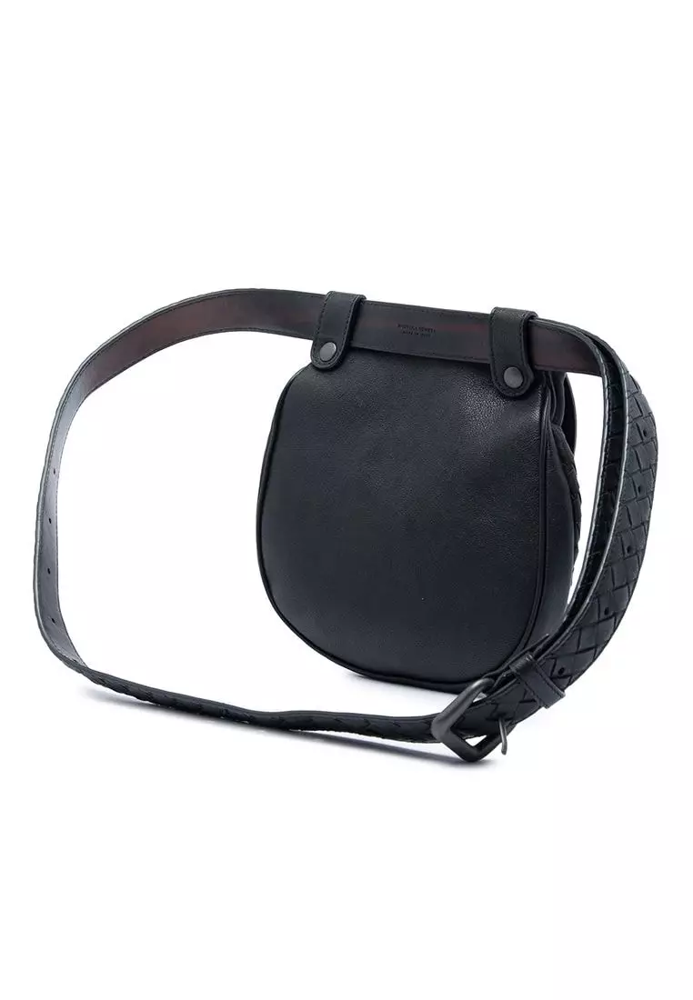 Pre-Loved Bottega Veneta Nappa Intrecciato Belt Bag