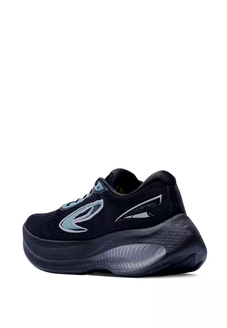 910 Nineten Hiroshi 2.0 Sepatu Lari - Hitam/Abu