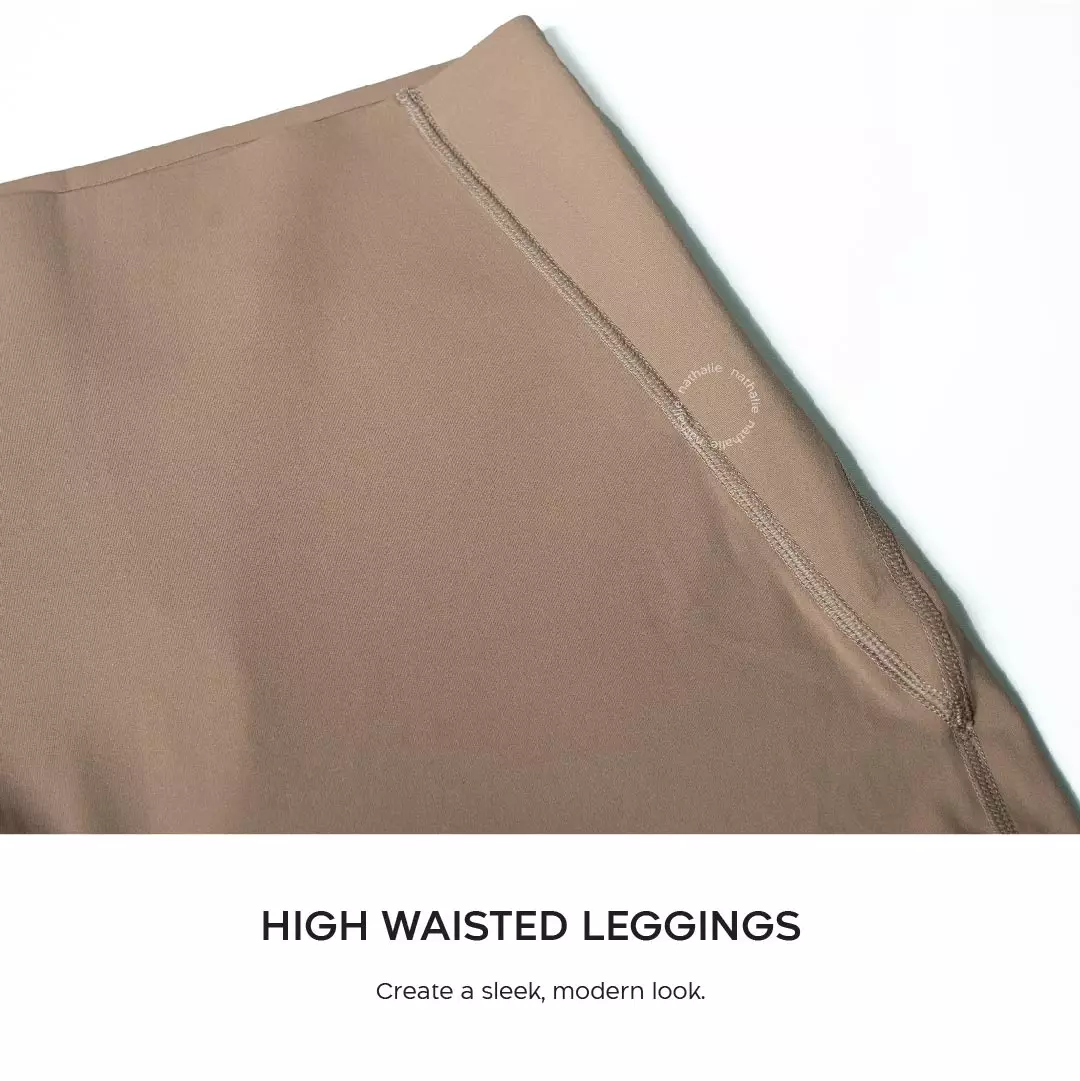 Nathalie Sport Ice Silk Fit Legging NTCS 3554 - Onyx