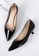 Halo black Simply Elegant Pointed Toe Heels E5469SH97AF707GS_4
