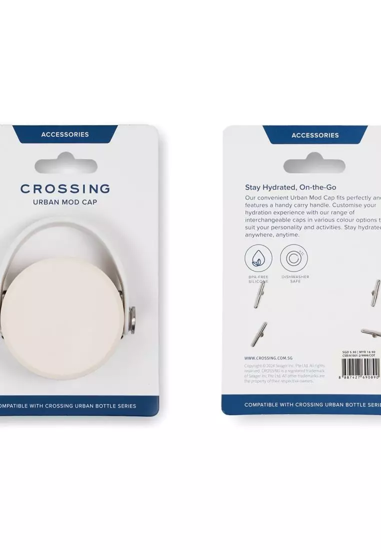 Crossing Bottle Urban Mod Cap - Cotton (White)