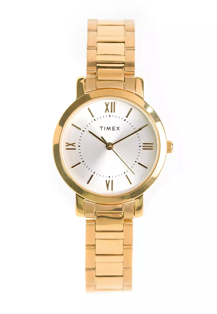 Timex gold clearance plated watches