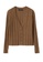 Mango brown Buttoned Ribbed Cardigan D2B67AAE6068B4GS_7