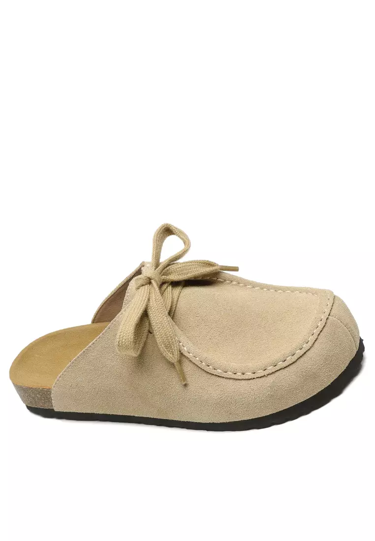 繫帶絨面勃肯鞋 WW959-23