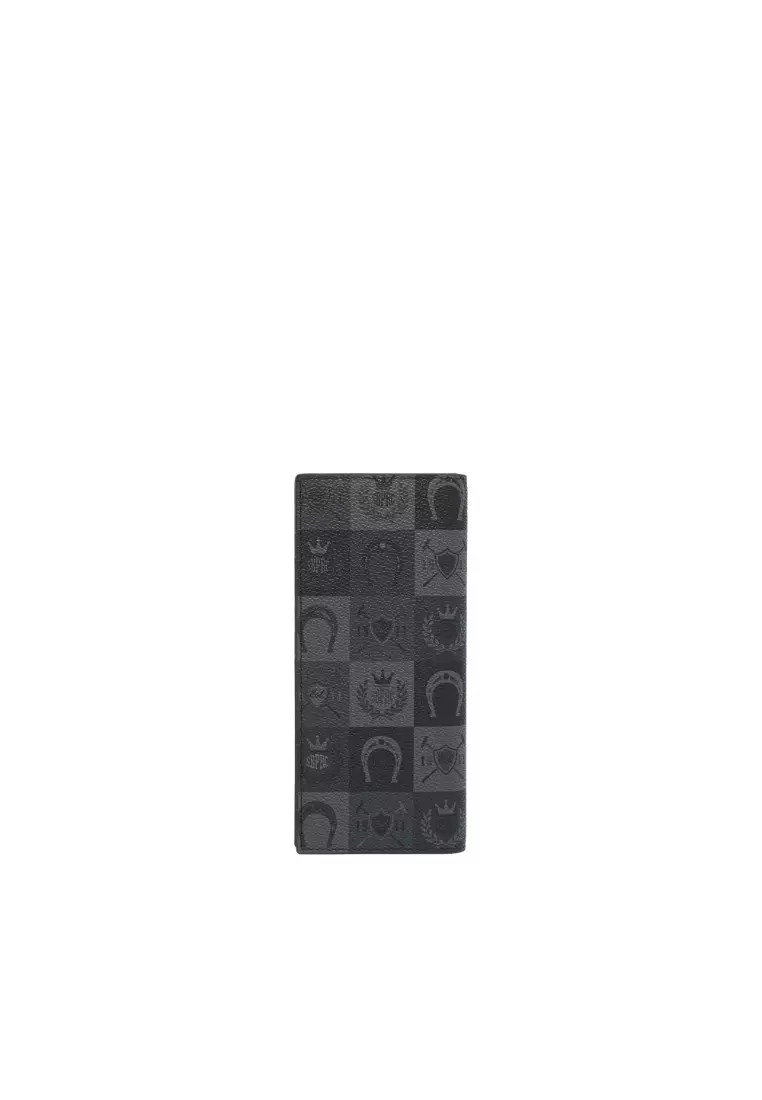 Santa Barbara Polo & Racquet Club Men's Monogram RFID Secure Bi-Fold Wallet 0966002-520